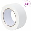 vidaXL M&aacute;lara Maskeringar T&Yacute;PUR 24 pcs Hv&iacute;tt 50mm x 50m Papp&iacute;r