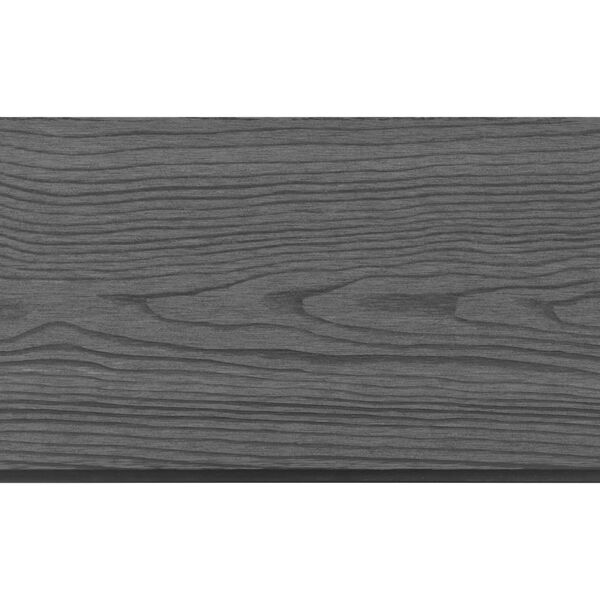 vidaXL WPC Gir&eth;ingarsett 5 Ferningur 872x187 cm Gr&aacute;tt