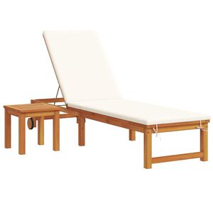 vidaXL S&oacute;lst&oacute;l 2 pcs Br&uacute;nn Hrein akas&iacute;utr&eacute;