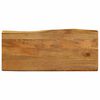 vidaXL Bor&eth;plata 80x40x3,8 cm N&aacute;tt&uacute;rulegum Br&uacute;num Gegnheill Mang&oacute;vi&eth;ur