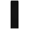 vidaXL Sj&oacute;nvarpssk&aacute;pur Svartur 40,5x30x102 cm Samsettur vi&eth;ur