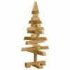 vidaXL J&oacute;latr&eacute; me&eth; standi Br&uacute;nn 60 cm Gegnheil fura