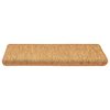 vidaXL Stigamottur Sj&aacute;lfl&iacute;mandi Sisal-Look 30 stk 65x21x4 cm S&iacute;sal