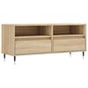 vidaXL Sj&oacute;nvarpssk&aacute;pur Sonoma Eik 100x34,5x44,5 cm Samsettur Vi&eth;ur