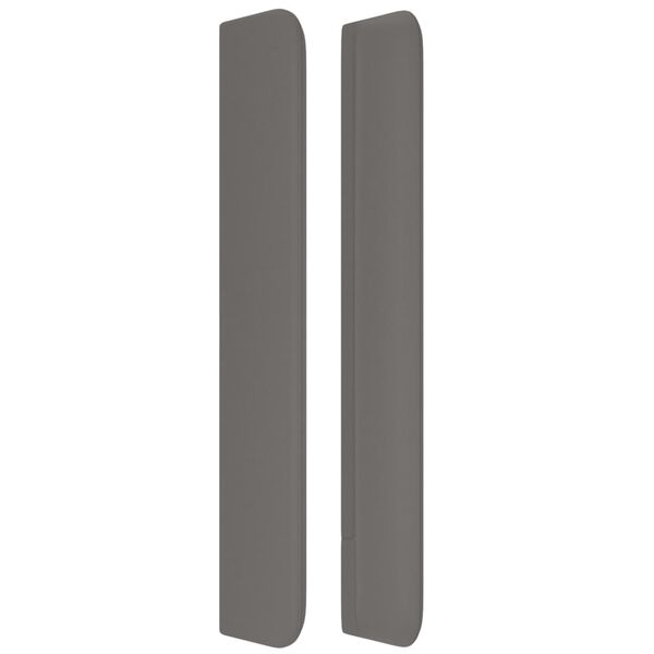 vidaXL H&ouml;f&eth;agafl me&eth; Eyrum 93x16x118/128 cm Gr&aacute;tt Gervile&eth;ur