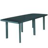 vidaXL Gar&eth;bor&eth; Gr&aelig;nt 210x96x72 cm Plast