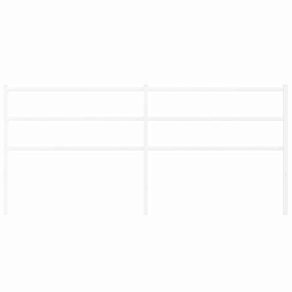 vidaXL Skiptanlegt R&uacute;mgafl &uacute;r M&aacute;lmi Hv&iacute;tur 193 cm