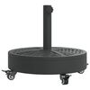 vidaXL S&oacute;lhl&iacute;farf&oacute;tur m. Hj&oacute;lum fyrir &Oslash;38/48 mm Stangir 27kg Hringlaga