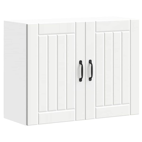 vidaXL Eldh&uacute;sveggsk&aacute;pur Lucca Hv&iacute;tur Samsettur Vi&eth;ur