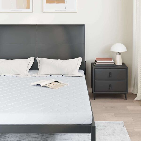 vidaXL D&yacute;na Hv&iacute;tt 140 x 190 cm Jakard efni