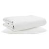 vidaXL Sumars&aelig;ng me&eth; kodda 2 pcs Hv&iacute;tt D&uacute;nfja&eth;rir
