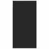 vidaXL Sj&oacute;nvarpssk&aacute;par 2 stk. Svartur 30,5x30x60 cm Samsettur Vi&eth;ur