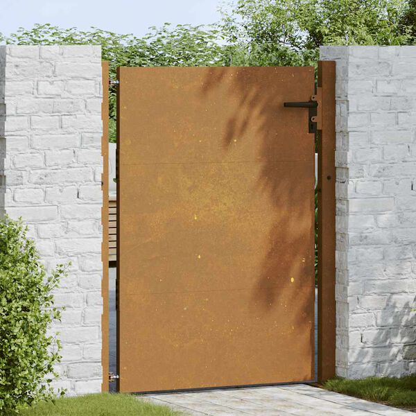 vidaXL Gar&eth;hli&eth; 100x150 cm &uacute;r corten st&aacute;li