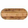 vidaXL Bor&eth;plata 110x40x2,5 cm Spor&ouml;skjulaga Gegnheill Mang&oacute;vi&eth;ur