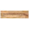 vidaXL Bor&eth;plata 120x40x2,5 cm R&eacute;tthyrnd Gegnheil Mang&oacute;vi&eth;ur