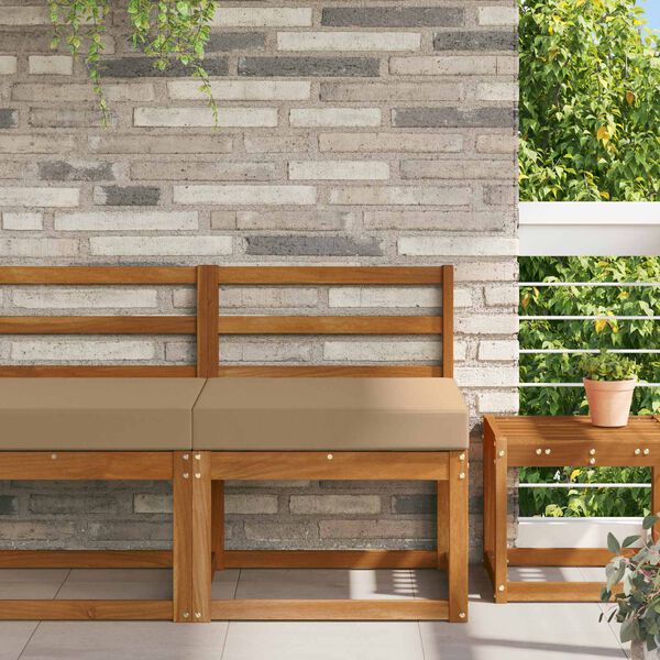 vidaXL Utandyriss&oacute;fap&uacute;&eth;i M&oacute;gr&aacute;r 60 x 60 x 8 cm P&oacute;l&yacute;ester