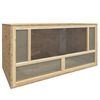 vidaXL Terrarium Samsettur Vi&eth;ur 80x40x40 cm