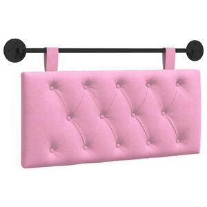 vidaXL Hengisk&aacute;li Vegghengt Bleikur 100 x 55 x 7 cm d&uacute;kur