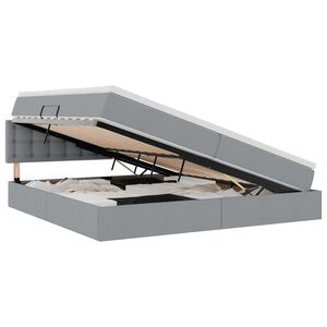 vidaXL R&uacute;m me&eth; geymslur&yacute;mi og LED me&eth; d&yacute;nu Lj&oacute;sgr&aacute;r 200 x 200 cm d&uacute;kur