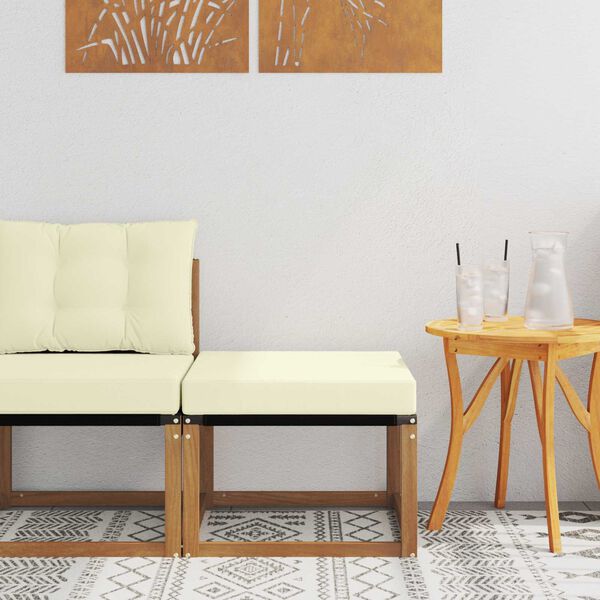 vidaXL &Uacute;tibakka &THORN;&eacute;ttur akas&iacute;uvi&eth;ur og text&iacute;lene efni N&aacute;tt&uacute;rulegur