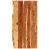 vidaXL Bor&eth;plata &aacute; Ba&eth;herbergi Gegnheill Akas&iacute;uvi&eth;ur 100x55x3,8 cm