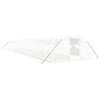 vidaXL Gr&oacute;&eth;urh&uacute;s me&eth; St&aacute;lgrind Hv&iacute;tt 88 m&sup2; 22x4x2 m