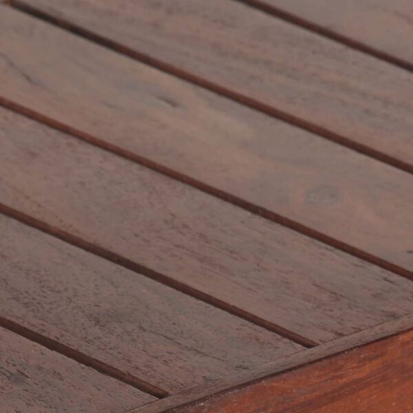 vidaXL B&oacute;kask&aacute;pur Hunangsbr&uacute;nn 85x30x166 cm Gegnheill Akas&iacute;uvi&eth;ur