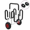 vidaXL SUP Vagn Fyrir 2 Brimbretti 90 kg &Aacute;l