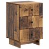 vidaXL Noat&ouml;flu sk&aacute;pur Gamall vi&eth;ur 43 x 41 x 66,5 cm Samsettur vi&eth;ur