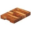 vidaXL Skur&eth;arbretti 30x21x4 cm Gegnheill Akas&iacute;uvi&eth;ur