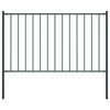 vidaXL Gir&eth;ingarplata Woerden me&eth; St&aacute;lst&ouml;ngum 1,7x1,25 m antras&iacute;t