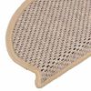 vidaXL Stigamottur Sj&aacute;lfl&iacute;mandi Sisal-Look 30 stk 65x21x4cm Lj&oacute;s Beige