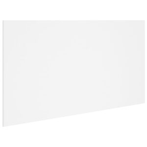 vidaXL H&ouml;f&eth;agafl Hv&iacute;tt 160x1,5x80 cm Samsettur Vi&eth;ur