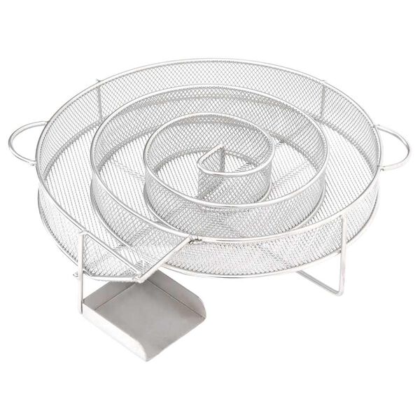 vidaXL B&uacute;na&eth;ur fyrir Kaldreykingu 19,5 cm Ry&eth;fr&iacute;tt st&aacute;l