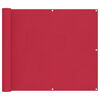 vidaXL Bakar&iacute; Skj&aacute;r burgundy 90 x 500 cm PU h&uacute;&eth;a&eth; Oxford alu