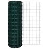 vidaXL Euro Gir&eth;ing St&aacute;l 10 x 1,2 m Gr&aelig;n