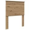 vidaXL H&ouml;f&eth;agafl me&eth; h&ouml;fu&eth;gafl Artisan Eik 80 cm Samsettur vi&eth;ur