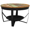 vidaXL S&oacute;fabor&eth; &Oslash;68x43 cm Gegnheill Endurn&yacute;ttur Vi&eth;ur