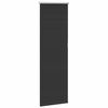 vidaXL R&uacute;llugard&iacute;nur Blackout Svartur 50x175 cm Efni Breidd 45,7 cm