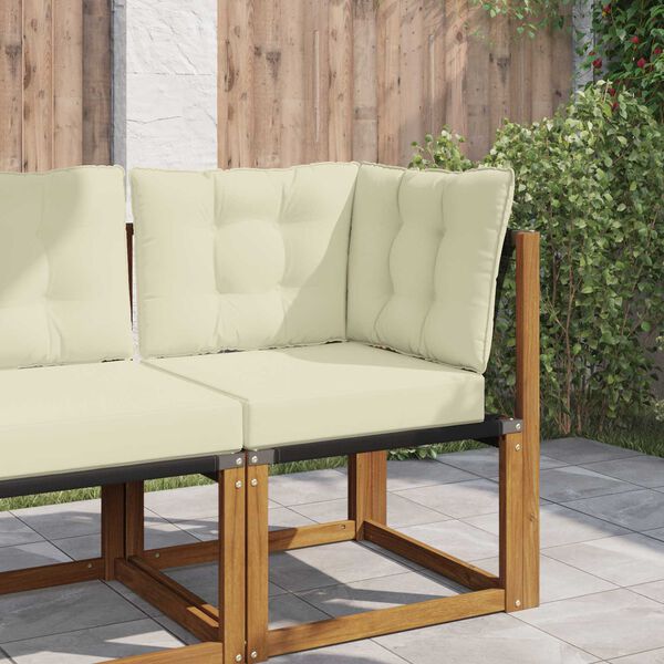 vidaXL Utandyriss&oacute;fap&uacute;&eth;i 3 pcs Rj&oacute;malitur P&oacute;l&yacute;ester