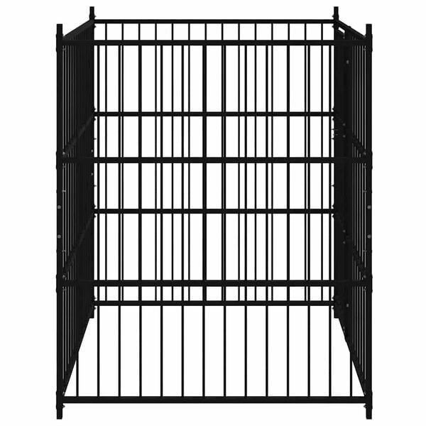 vidaXL Utandyra Hundabyrgi 150 x 150 x 185 cm