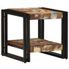 vidaXL S&oacute;fabor&eth; Marglitur 40 x 40 x 38 cm Solid endurheimt tr&eacute;