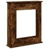 vidaXL Arinn Surround Reykt Eik 75x20x87,5 cm Verkfr&aelig;&eth;ingur