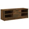 vidaXL Sj&oacute;nvarpssk&aacute;pur Reyklitu&eth; Eik 102x35,5x36,5 cm Samsettur Vi&eth;ur