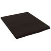 vidaXL Vegghilla D&ouml;kkbr&uacute;n 40x50x2 cm Me&eth;h&ouml;ndlu&eth; Gegnheil Eik