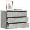 vidaXL Hornkomm&oacute;&eth;a Steypugr&aacute;tt 80x41x58 cm Hanna&eth;ur vi&eth;ur