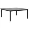 vidaXL S&oacute;fabor&eth; Gr&aacute;r Sonoma 100 x 100 x 45 cm Samsettur vi&eth;ur