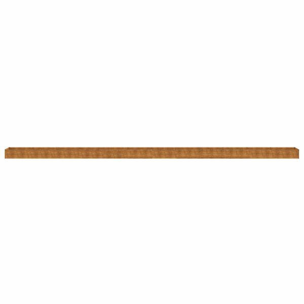 vidaXL Upphækkað Garðker 1152x50x36 cm Corten Stál