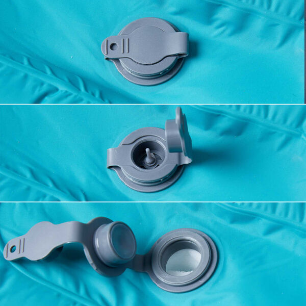 vidaXL Uppbl&aacute;sanleg &Uacute;tilegud&yacute;na me&eth; P&uacute;&eth;a f. 1 manneskju Bl&aacute;tt