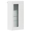 vidaXL Vi&eth;arsk&aacute;par me&eth; geymslu Hv&iacute;tt 50 x 29 x 100 cm Samsettur vi&eth;ur